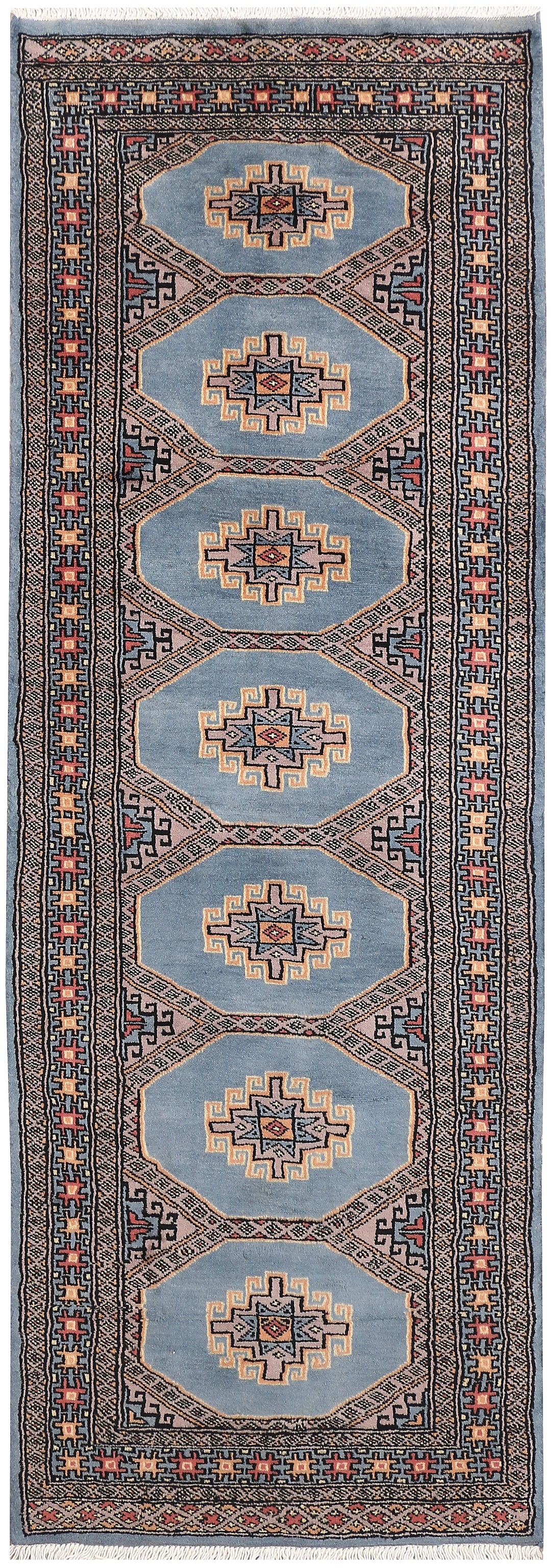 Light Slate Grey Jaldar 2' 1 x 5' 11 - No. 47500 - ALRUG Rug Store