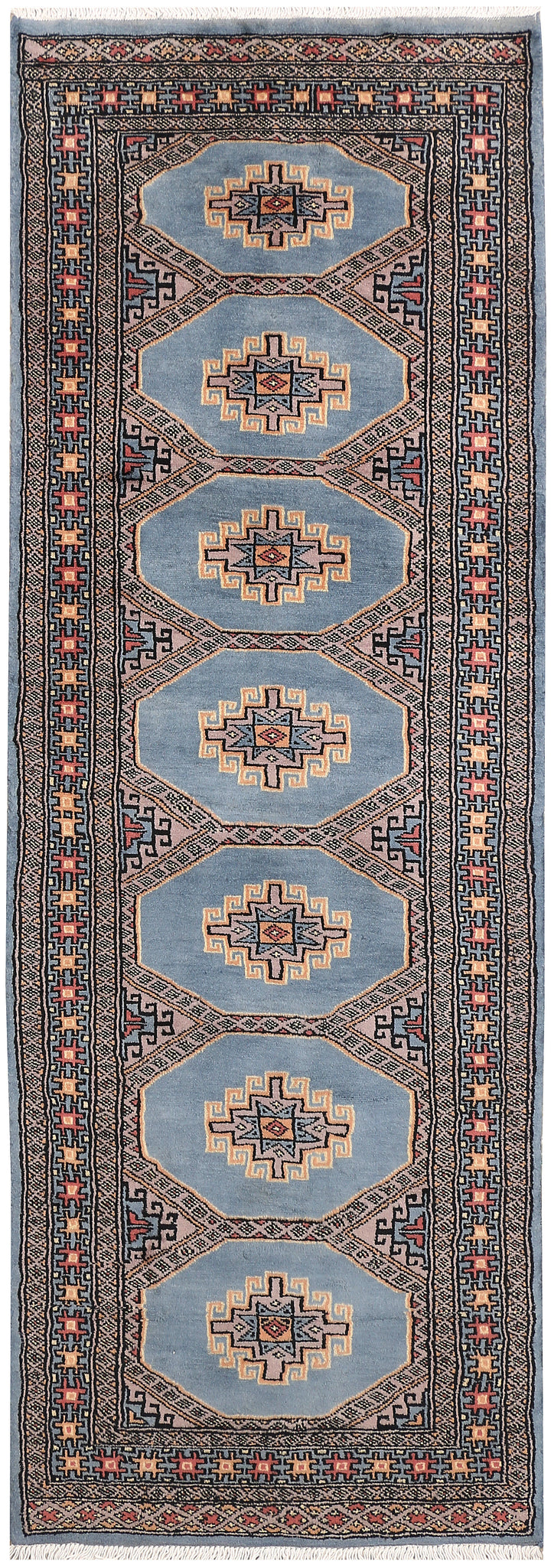 Light Slate Grey Jaldar 2' 1 x 5' 11 - No. 47500 - ALRUG Rug Store