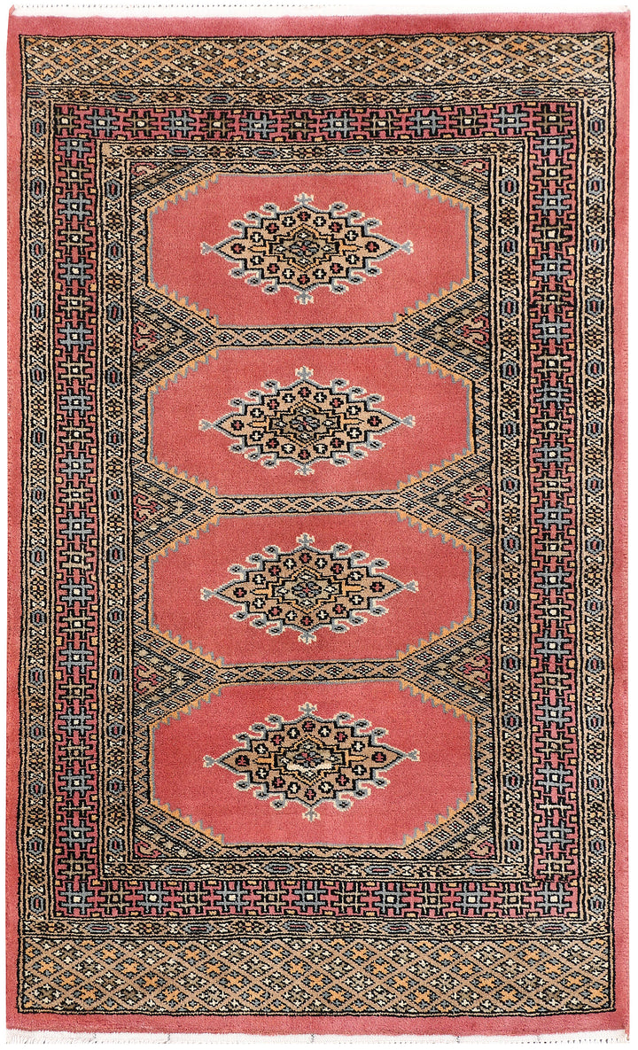 Salmon Jaldar 2' 6 x 4' 2 - No. 47505 - ALRUG Rug Store