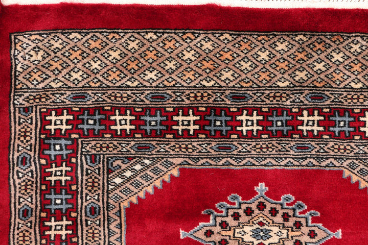 Firebrick Jaldar 2' 7 x 3' 10 - No. 47506 - ALRUG Rug Store