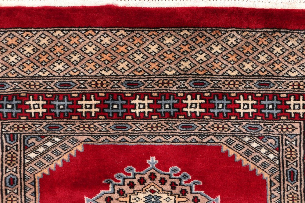 Firebrick Jaldar 2' 7 x 3' 10 - No. 47506 - ALRUG Rug Store