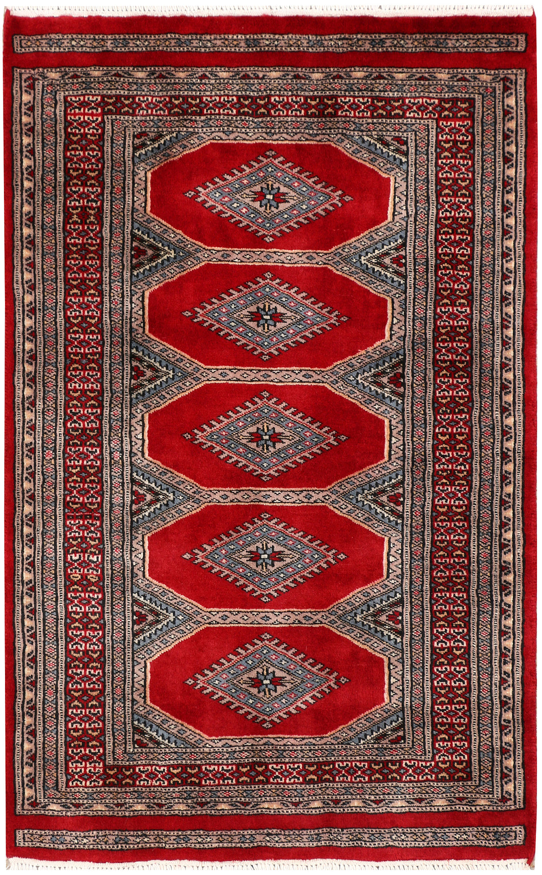 Firebrick Jaldar 2' 7 x 4' 1 - No. 47510 - ALRUG Rug Store