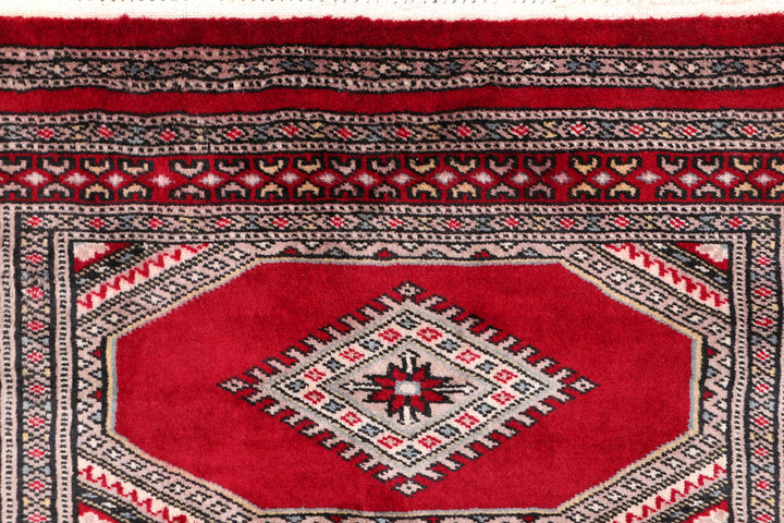 Dark Red Jaldar 2' 6 x 4' 2 - No. 47521 - ALRUG Rug Store