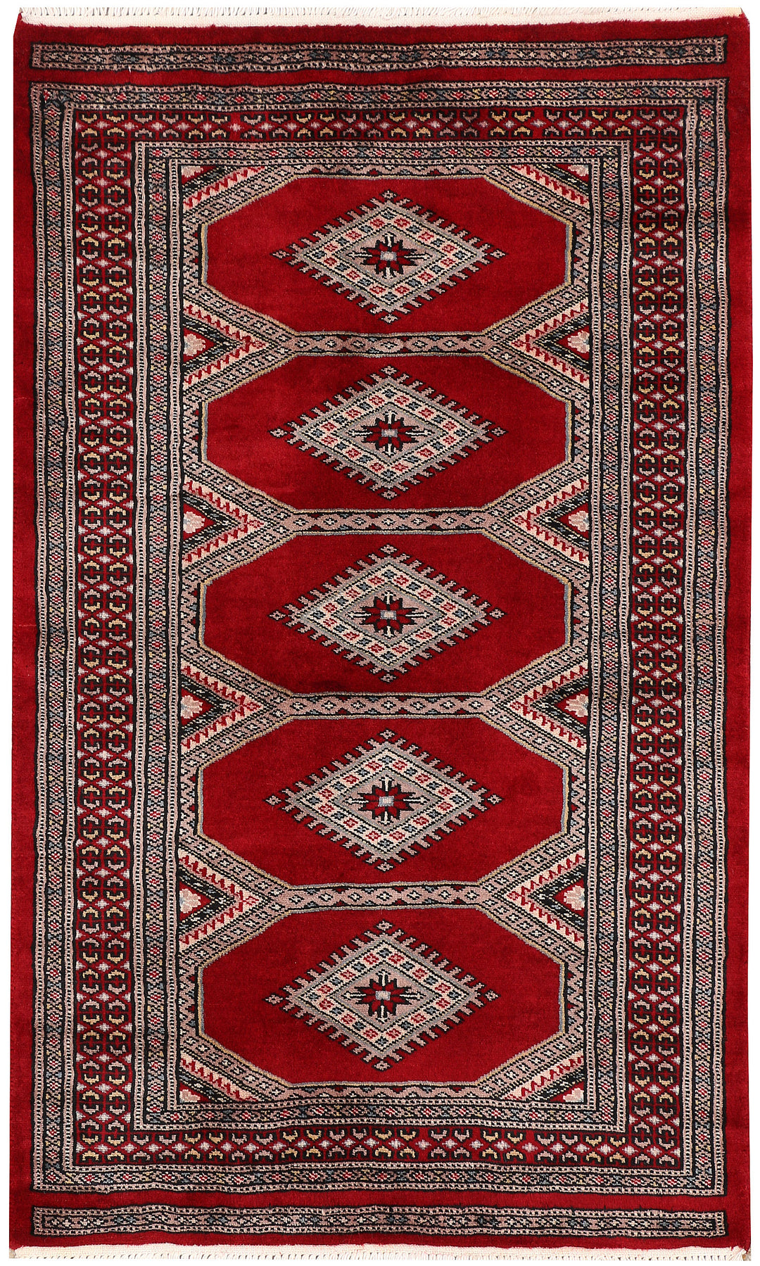 Dark Red Jaldar 2' 6 x 4' 2 - No. 47521 - ALRUG Rug Store