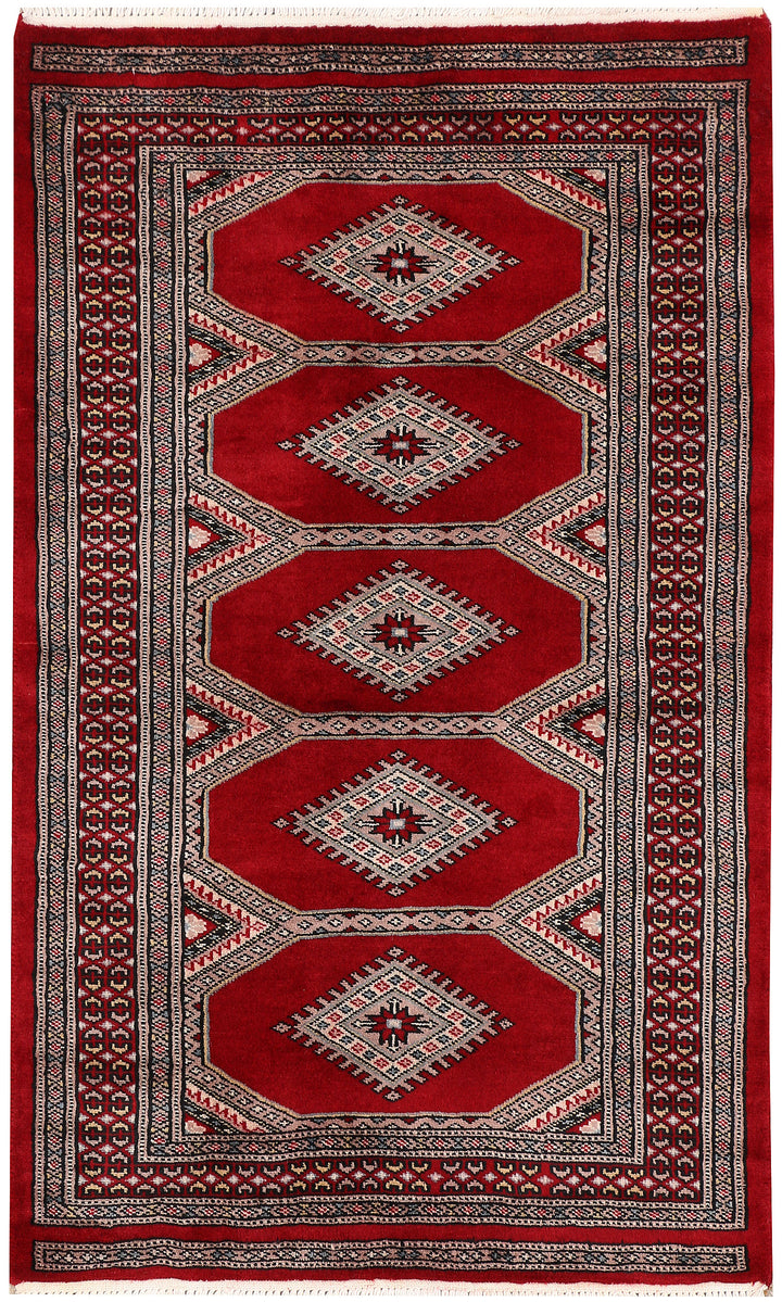 Dark Red Jaldar 2' 6 x 4' 2 - No. 47521 - ALRUG Rug Store