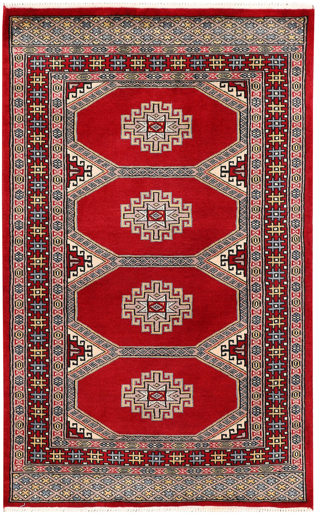 Firebrick Jaldar 2' 6 x 4' - No. 47524 - ALRUG Rug Store