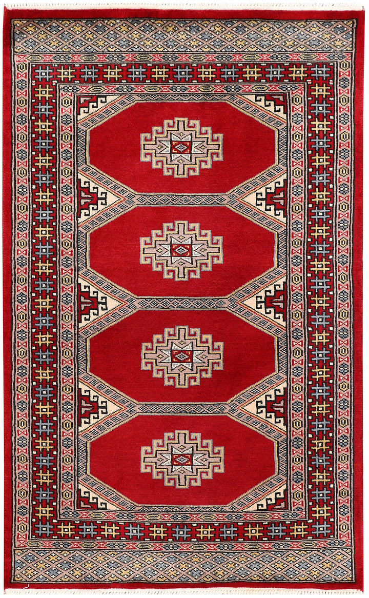 Firebrick Jaldar 2' 6 x 4' - No. 47524 - ALRUG Rug Store