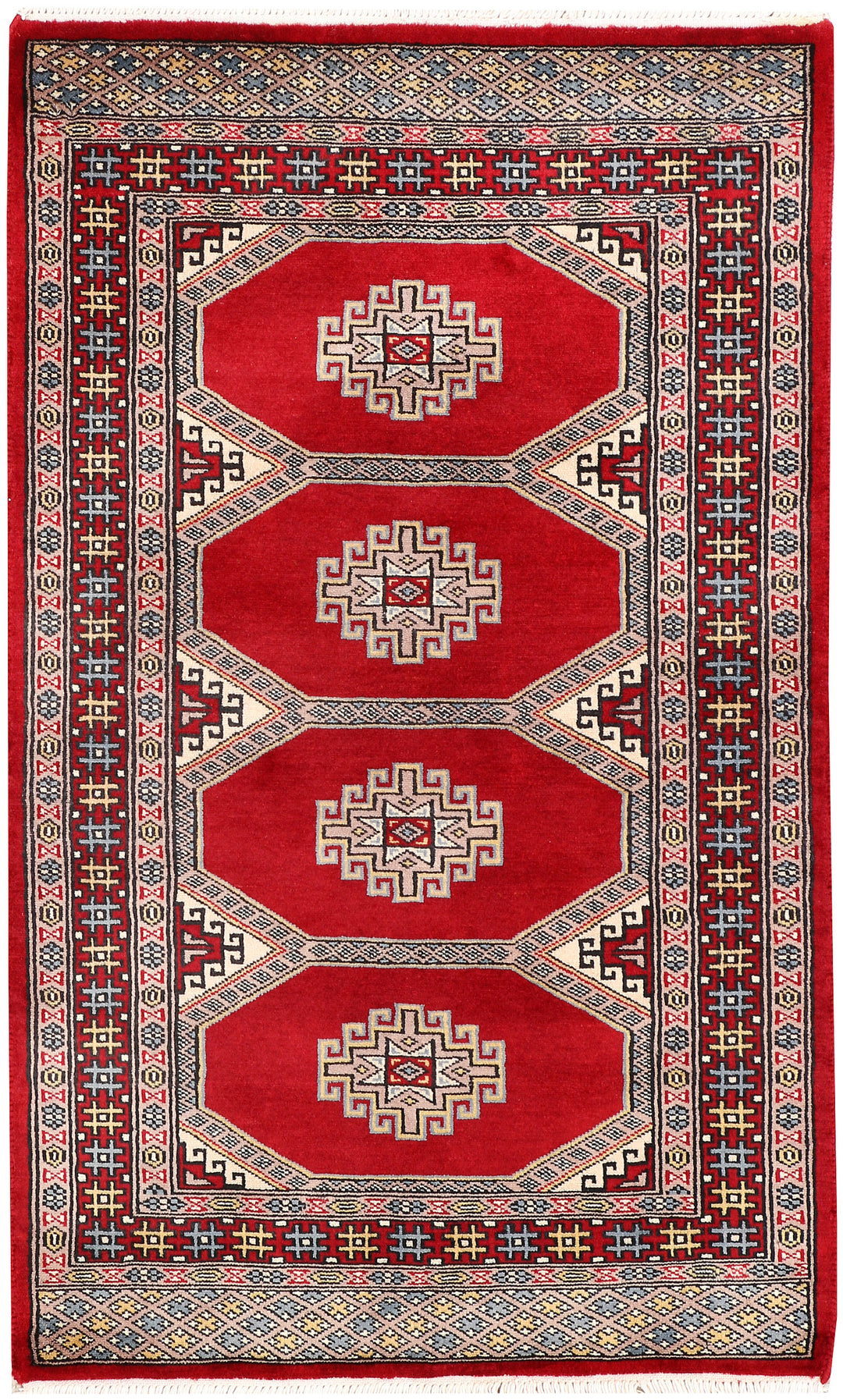 Firebrick Jaldar 2' 6 x 4' 1 - No. 47527 - ALRUG Rug Store