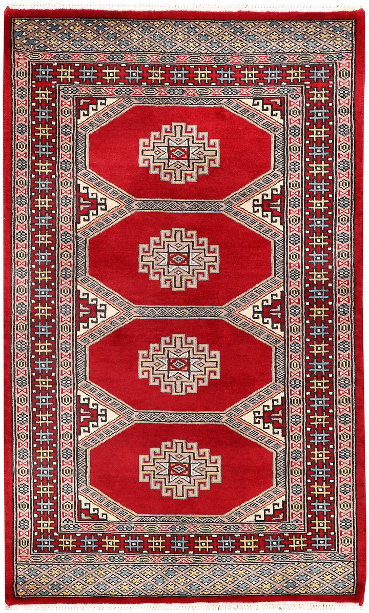 Firebrick Jaldar 2' 6 x 4' 1 - No. 47527 - ALRUG Rug Store