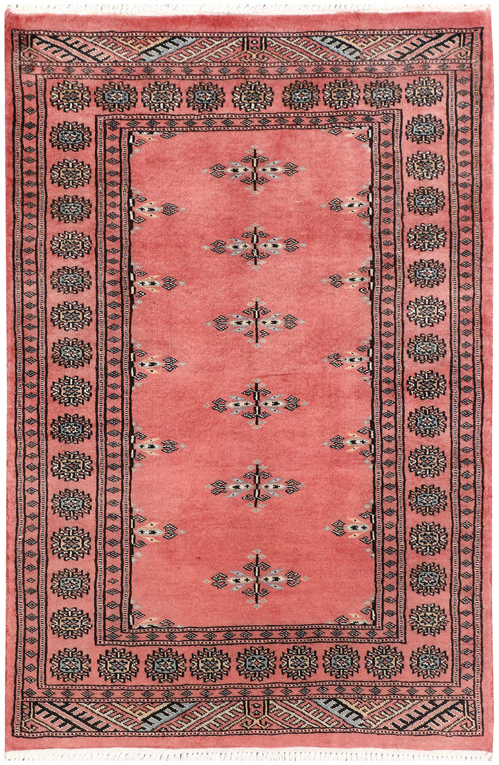 Light Coral Butterfly 2' 6 x 3' 10 - No. 47528 - ALRUG Rug Store
