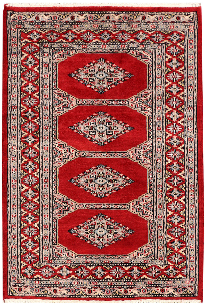 Firebrick Jaldar 2' 7 x 3' 9 - No. 47530 - ALRUG Rug Store