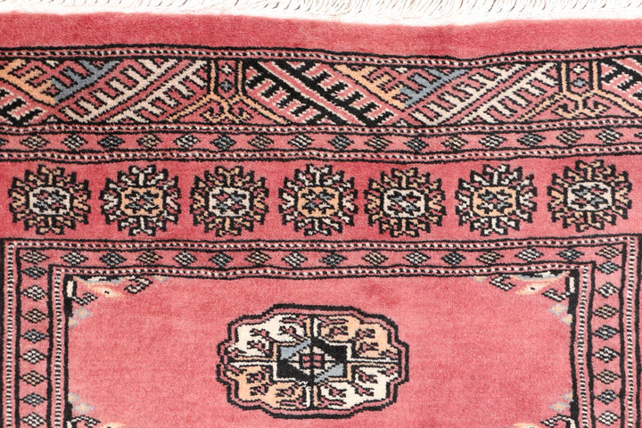 Salmon Bokhara 2' 6 x 3' 10 - No. 47531 - ALRUG Rug Store