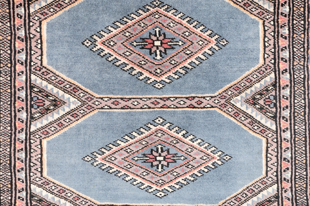 Light Slate Grey Jaldar 2' 7 x 4' 1 - No. 47532 - ALRUG Rug Store