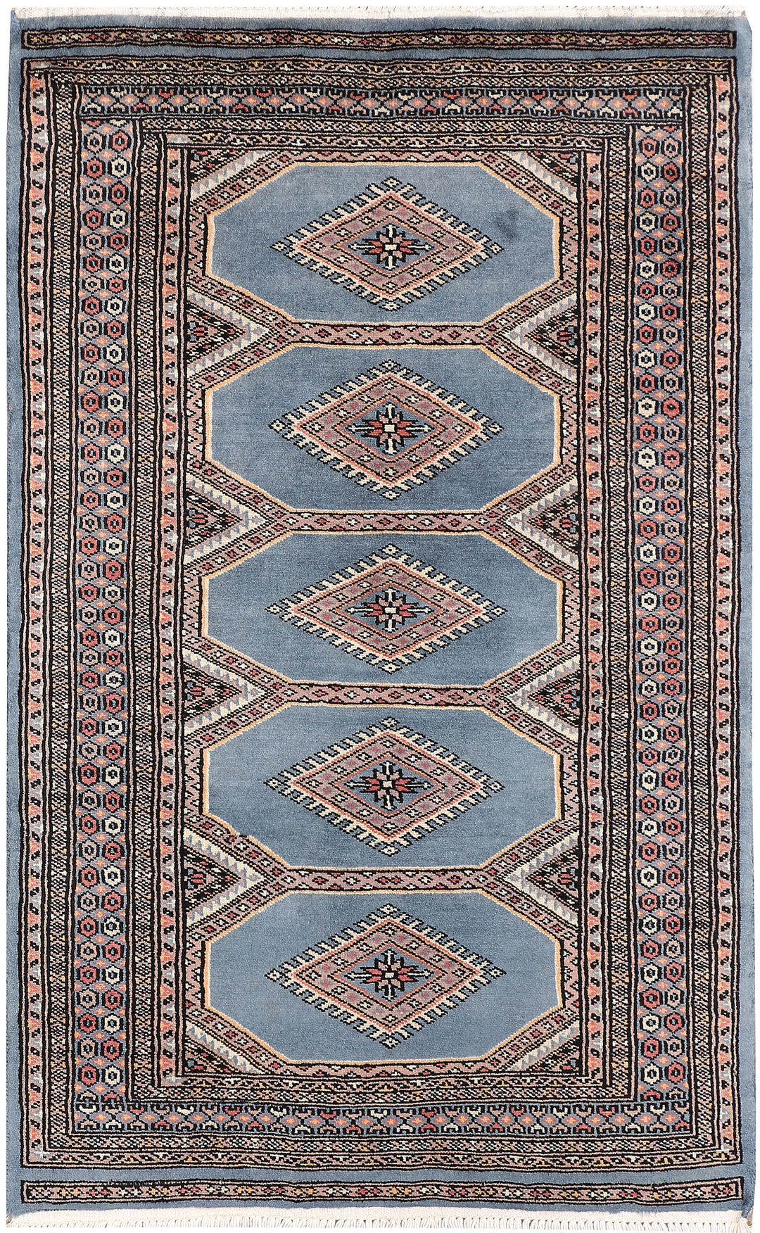 Light Slate Grey Jaldar 2' 7 x 4' 1 - No. 47532 - ALRUG Rug Store