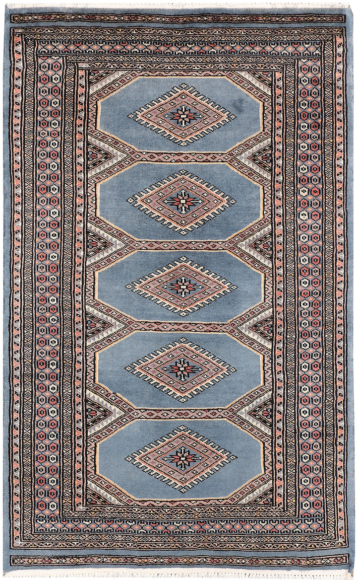 Light Slate Grey Jaldar 2' 7 x 4' 1 - No. 47532 - ALRUG Rug Store