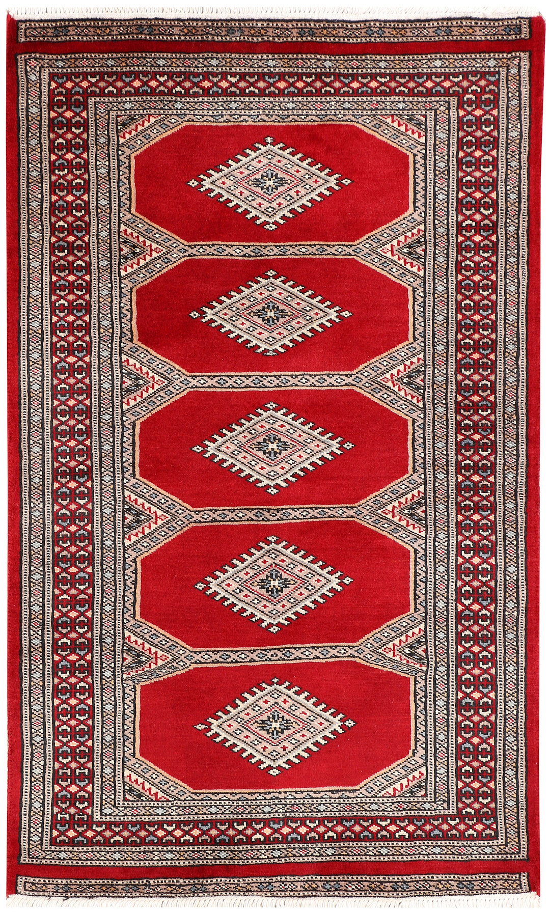 Firebrick Jaldar 2' 6 x 4' 1 - No. 47533 - ALRUG Rug Store