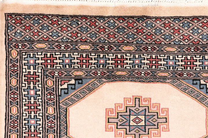Navajo White Jaldar 2' 7 x 4' 2 - No. 47535 - ALRUG Rug Store