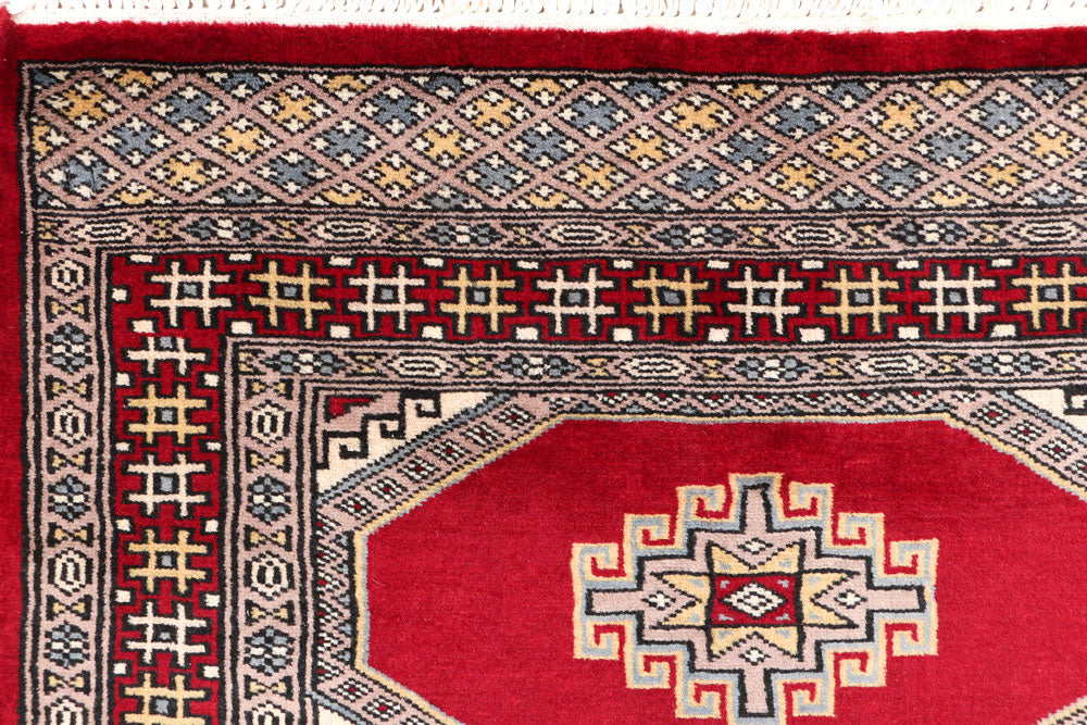 Firebrick Jaldar 2' 6 x 3' 11 - No. 47540 - ALRUG Rug Store