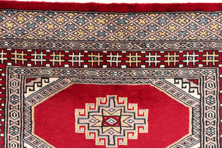 Firebrick Jaldar 2' 6 x 3' 11 - No. 47540 - ALRUG Rug Store