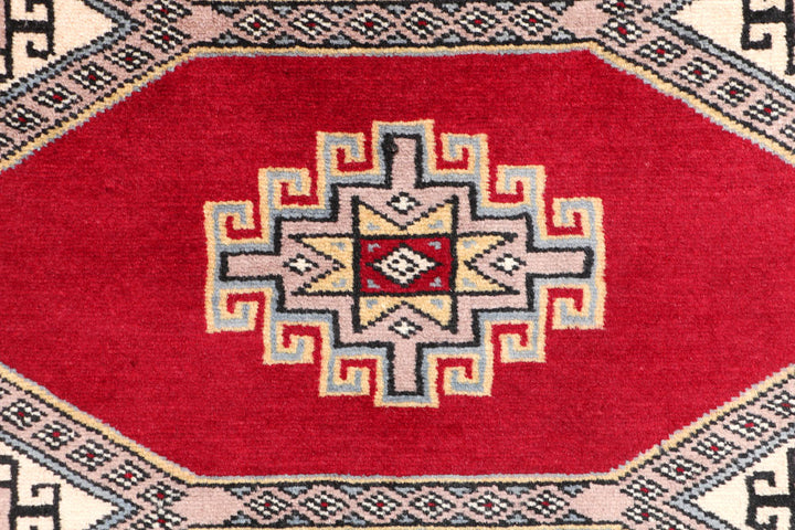 Firebrick Jaldar 2' 6 x 3' 11 - No. 47540 - ALRUG Rug Store