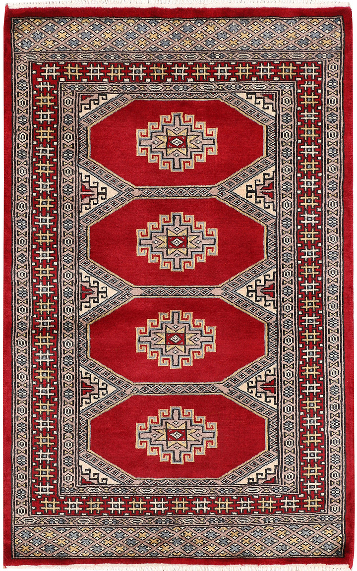 Firebrick Jaldar 2' 6 x 3' 11 - No. 47540 - ALRUG Rug Store