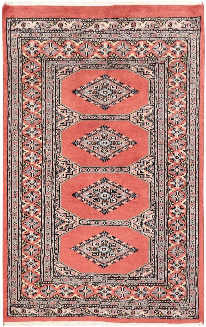 Salmon Jaldar 2' 6 x 3' 11 - No. 47546 - ALRUG Rug Store