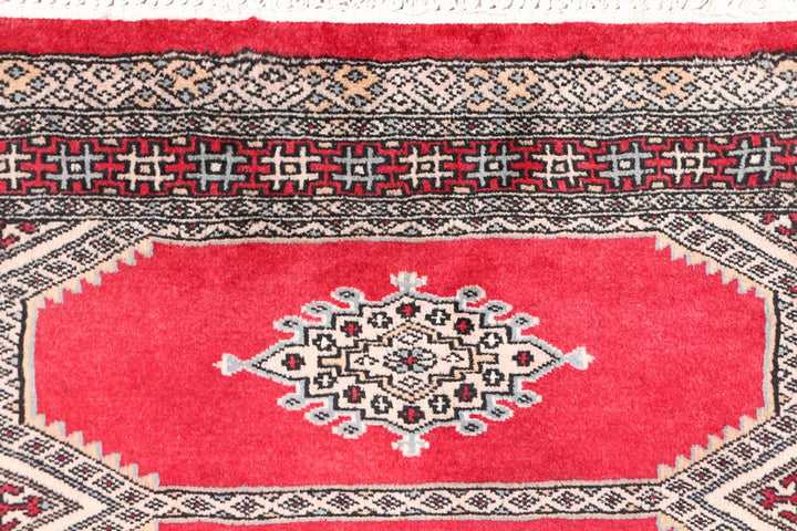 Red Jaldar 2'  7" x 3'  9" - No. QA50633