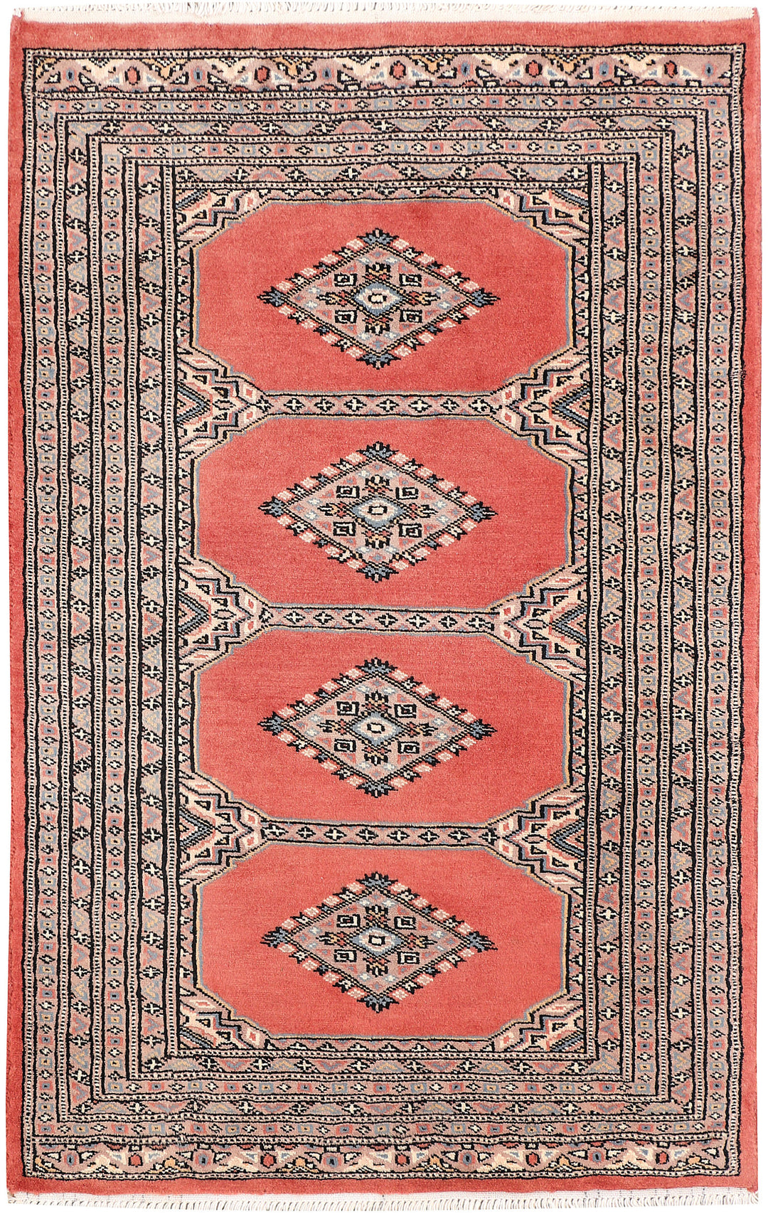 Salmon Jaldar 2' 7 x 3' 11 - No. 47556 - ALRUG Rug Store