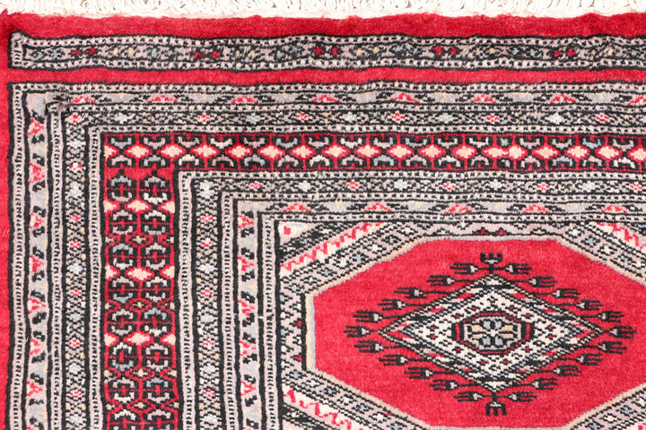 Firebrick Jaldar 2' 6 x 3' 10 - No. 47558 - ALRUG Rug Store