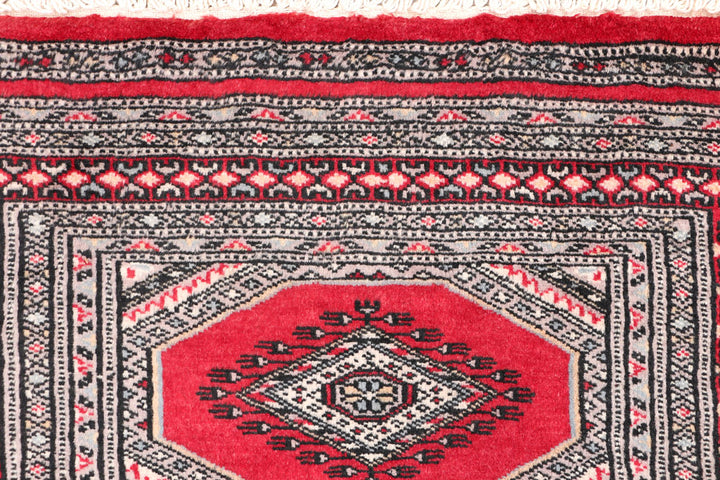 Firebrick Jaldar 2' 6 x 3' 10 - No. 47558 - ALRUG Rug Store