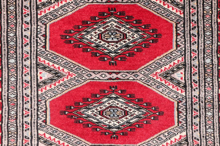 Firebrick Jaldar 2' 6 x 3' 10 - No. 47558 - ALRUG Rug Store