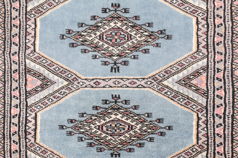 Light Slate Grey Jaldar 2' 7 x 4' 3 - No. 47561 - ALRUG Rug Store