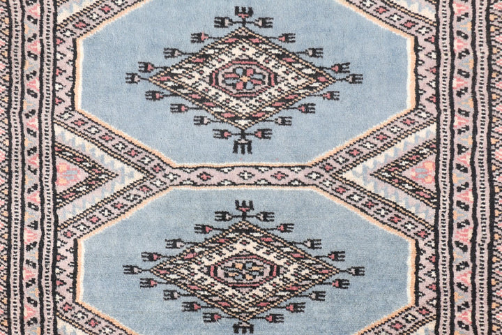 Light Slate Grey Jaldar 2' 7 x 4' 3 - No. 47561 - ALRUG Rug Store