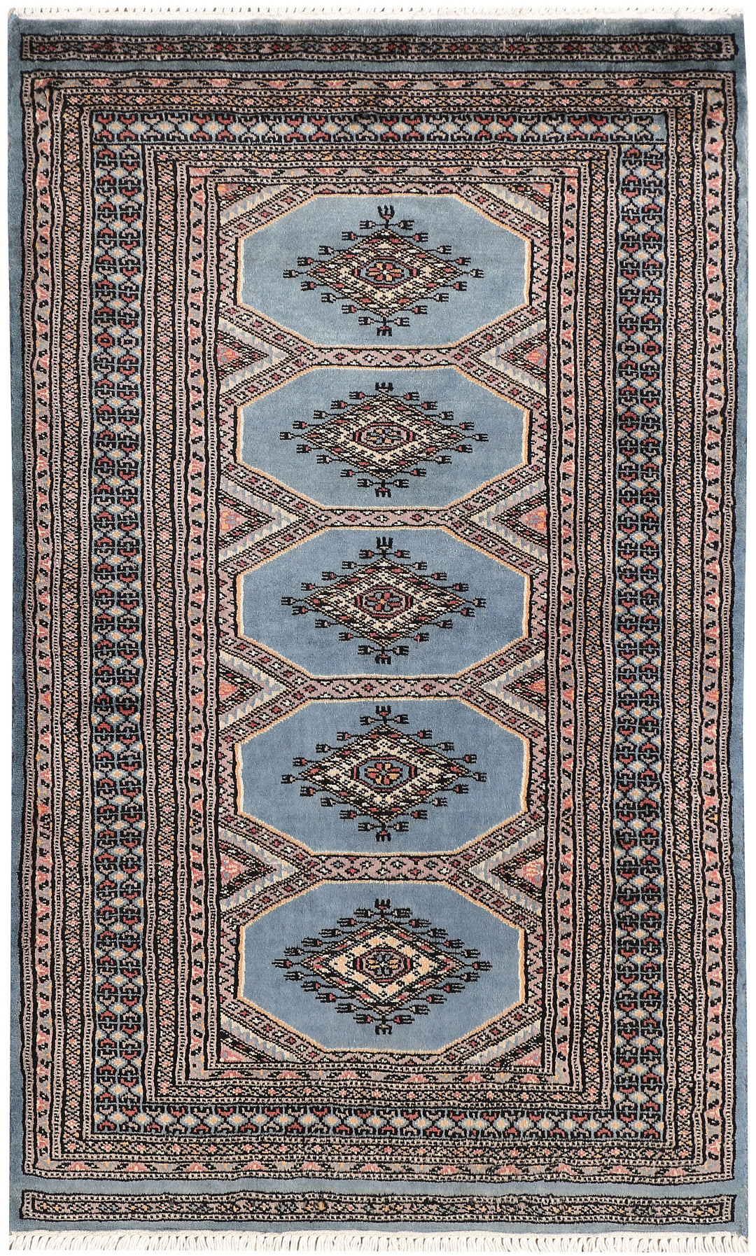 Light Slate Grey Jaldar 2' 7 x 4' 3 - No. 47561 - ALRUG Rug Store
