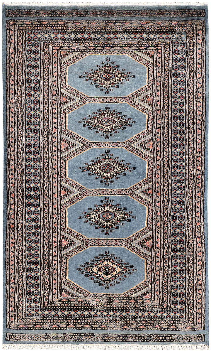 Light Slate Grey Jaldar 2' 7 x 4' 3 - No. 47561 - ALRUG Rug Store