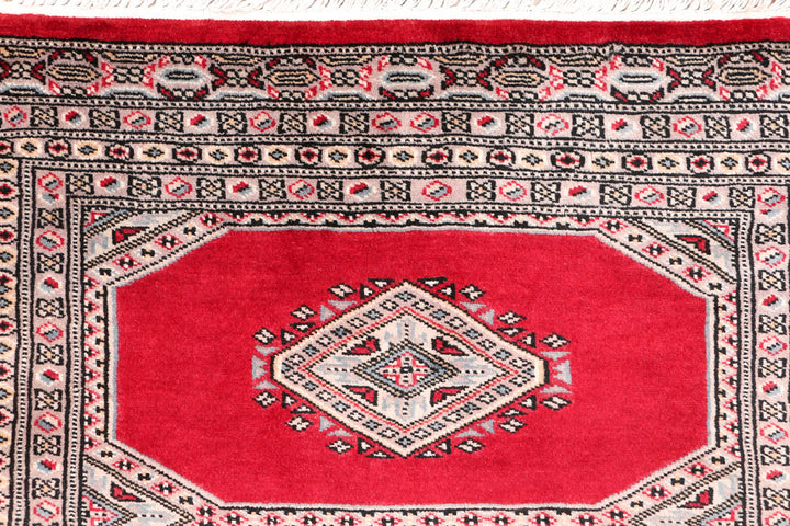 Firebrick Jaldar 2' 6 x 3' 10 - No. 47566 - ALRUG Rug Store