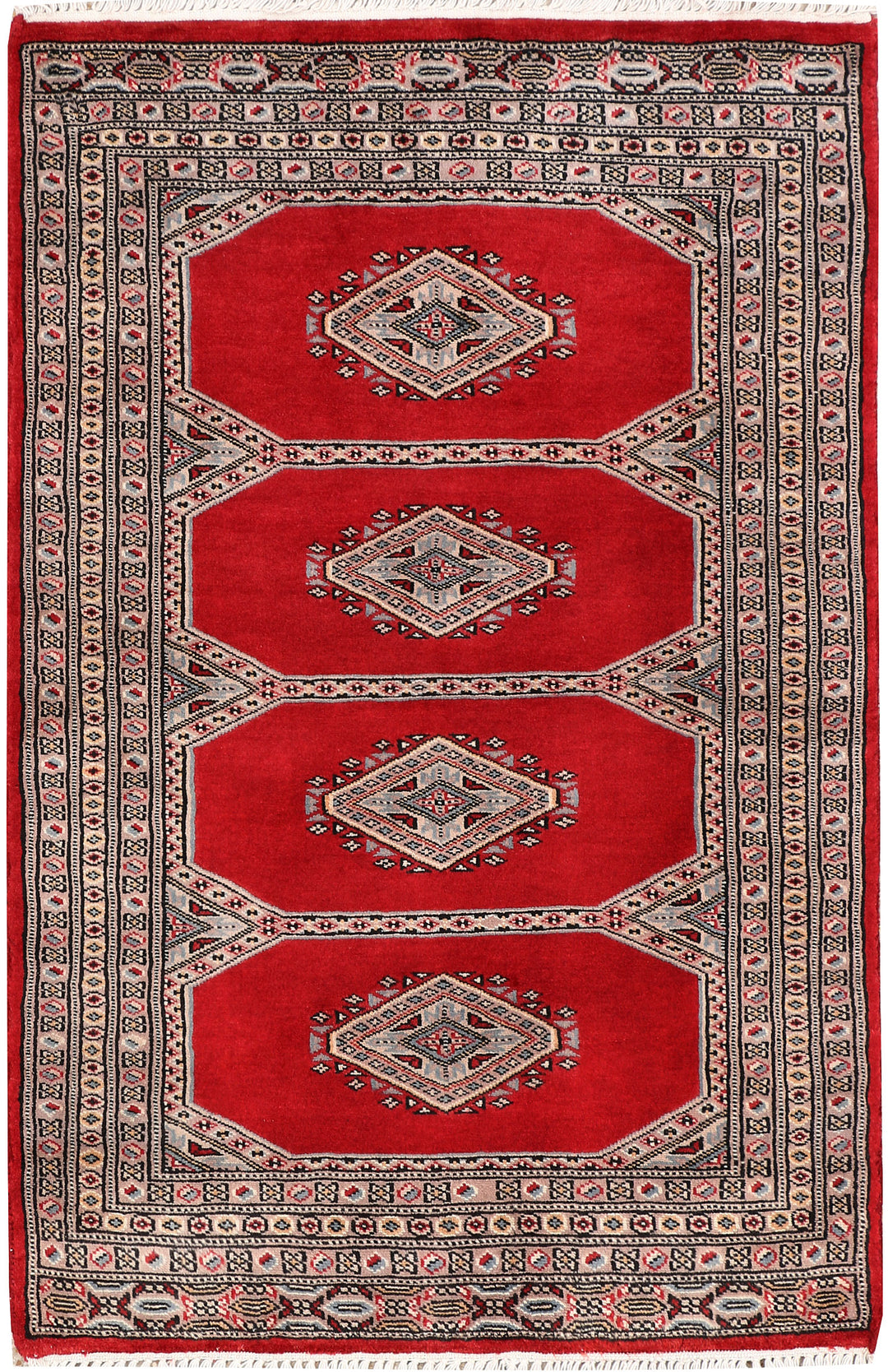 Firebrick Jaldar 2' 6 x 3' 10 - No. 47566 - ALRUG Rug Store