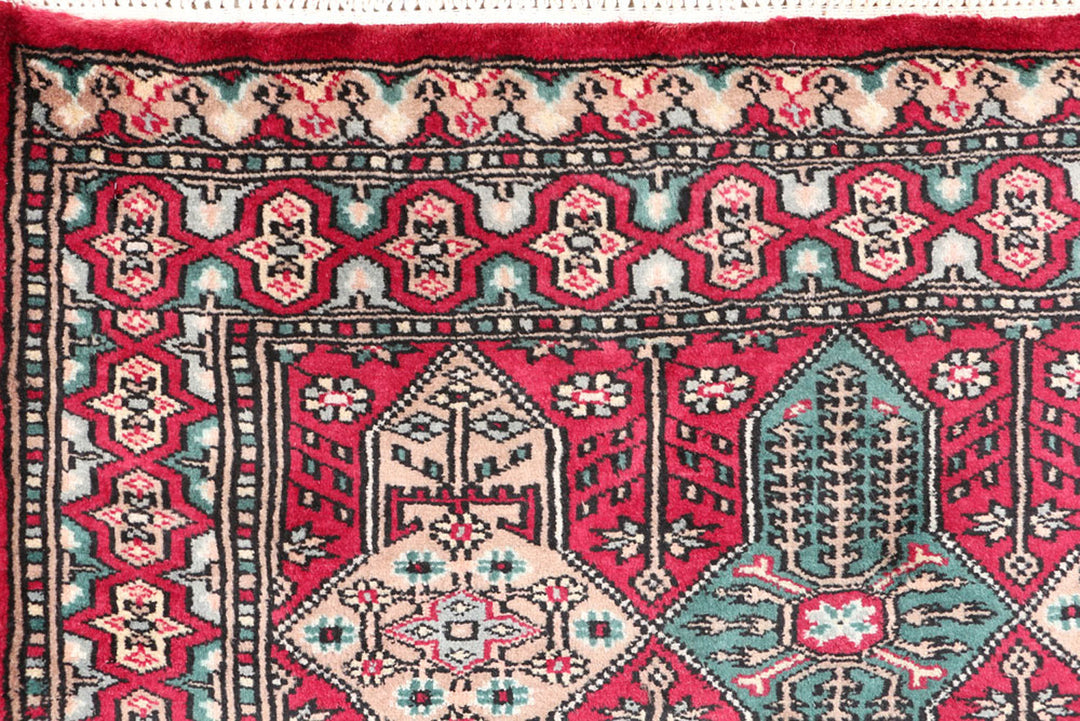 Firebrick Caucasian 2'  7" x 3'  11" - No. QA64831