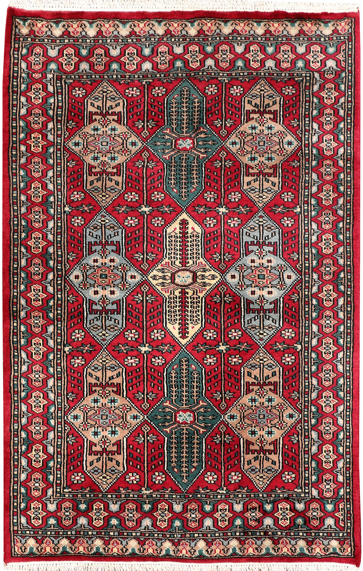 Firebrick Caucasian 2'  7" x 3'  11" - No. QA64831