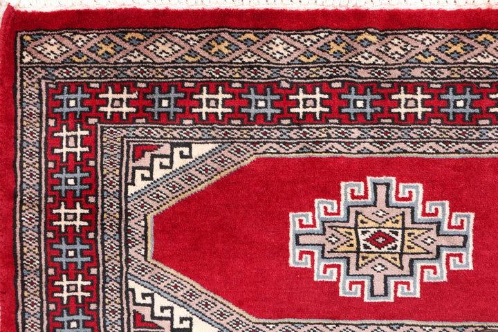 Firebrick Jaldar 2' 6 x 4' 1 - No. 47572 - ALRUG Rug Store