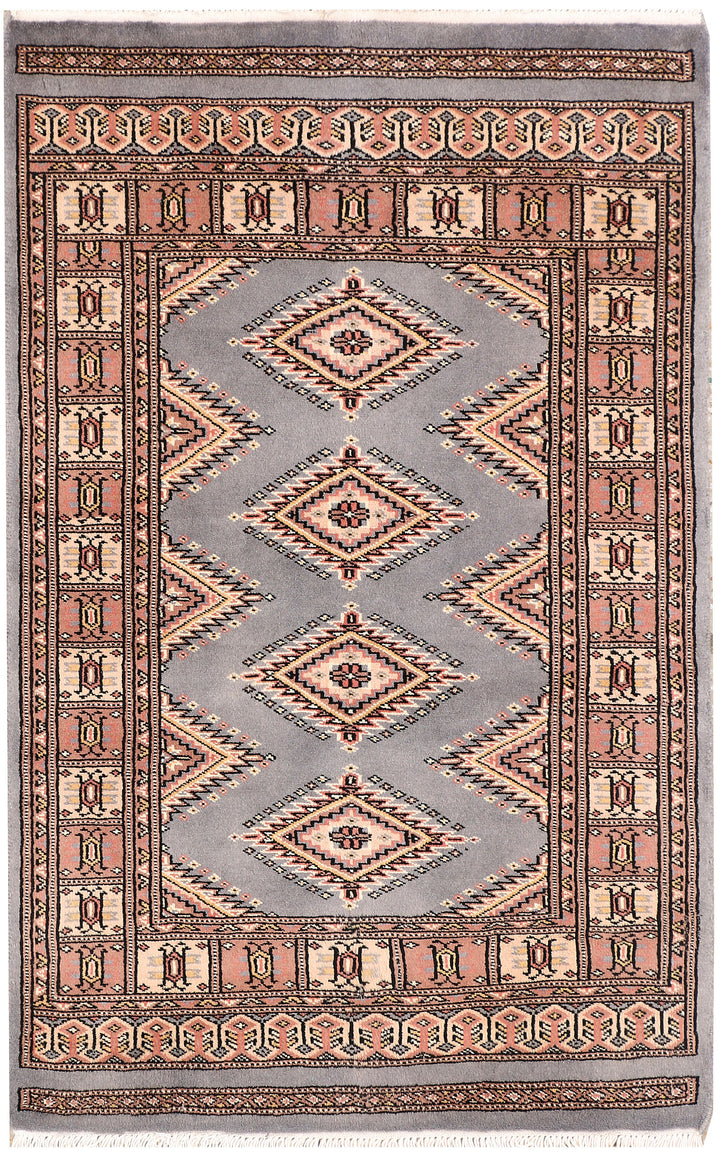 Dark Grey Jaldar 2' 6 x 3' 10 - No. 47582 - ALRUG Rug Store