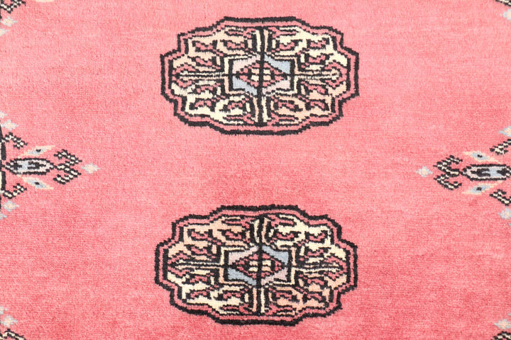 Light Coral Bokhara 2' 7 x 3' 9 - No. 47583 - ALRUG Rug Store