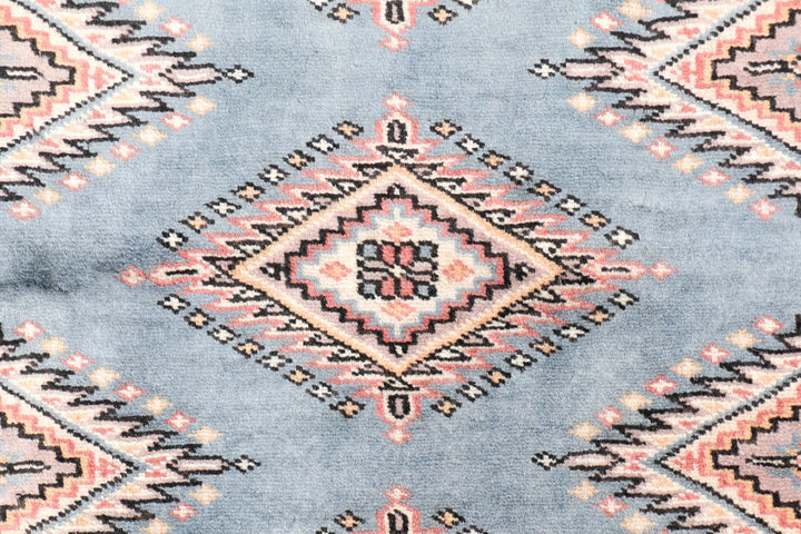 Light Slate Grey Jaldar 2' 6 x 4' 1 - No. 47584 - ALRUG Rug Store