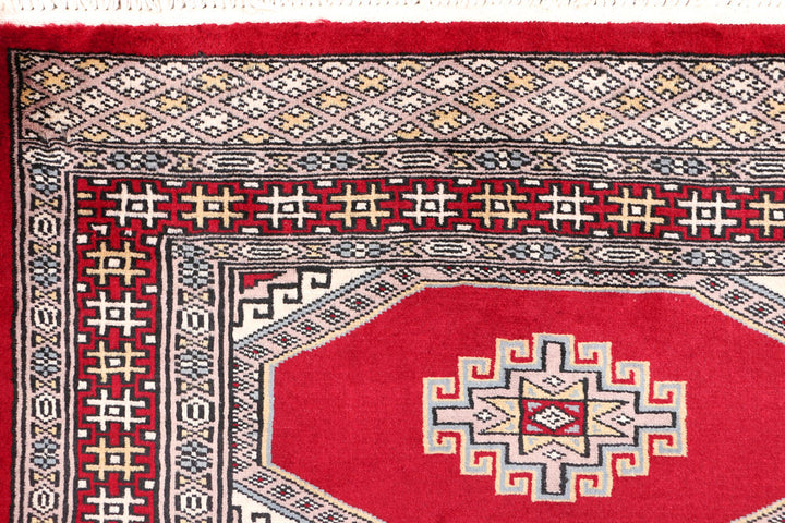 Firebrick Jaldar 2' 7 x 3' 11 - No. 47585 - ALRUG Rug Store