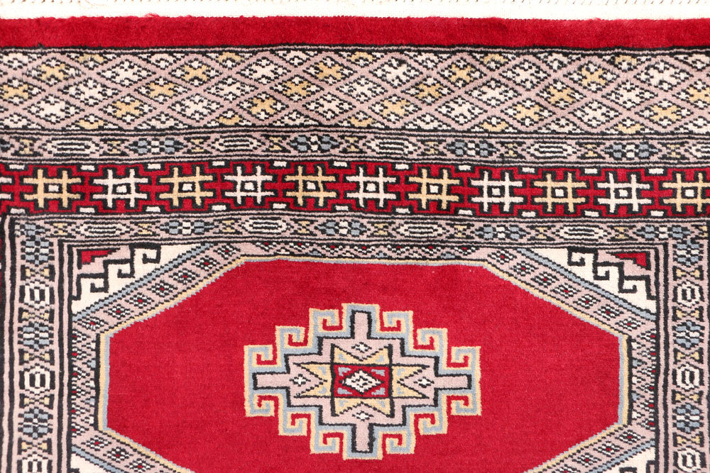 Firebrick Jaldar 2' 7 x 3' 11 - No. 47585 - ALRUG Rug Store