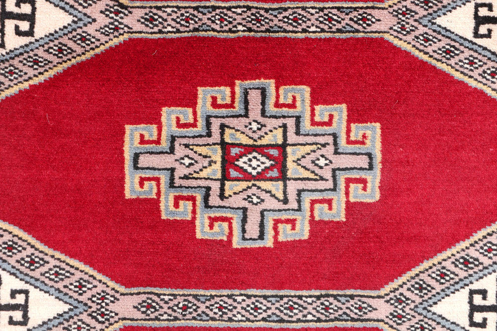 Firebrick Jaldar 2' 7 x 3' 11 - No. 47585 - ALRUG Rug Store