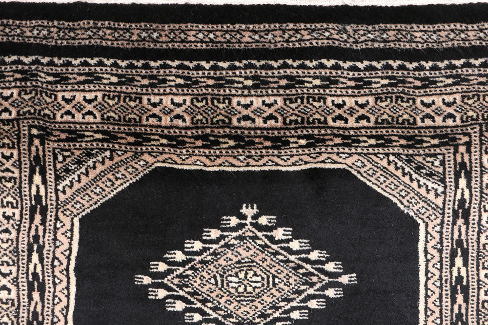 Black Jaldar 2' 6 x 4' 5 - No. 47587 - ALRUG Rug Store