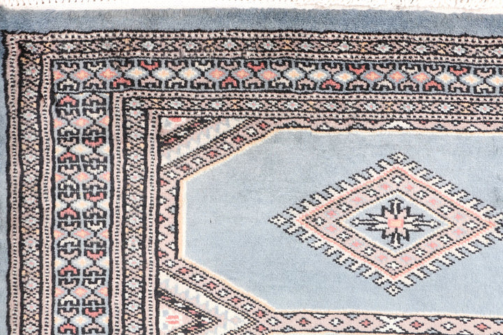 Light Slate Grey Jaldar 2' 7 x 4' - No. 47590 - ALRUG Rug Store