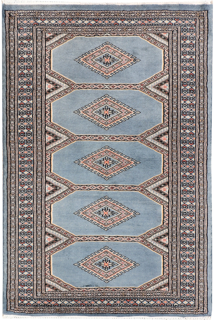 Light Slate Grey Jaldar 2' 7 x 4' - No. 47590 - ALRUG Rug Store