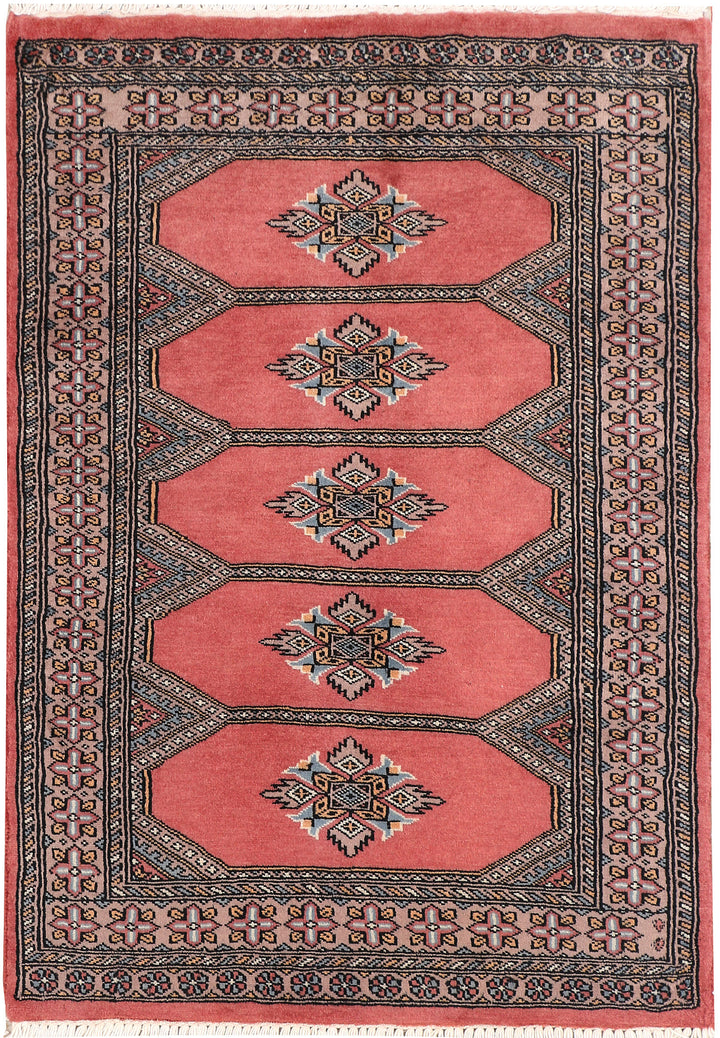 Dark Salmon Jaldar 2' 6 x 3' 7 - No. 47593 - ALRUG Rug Store